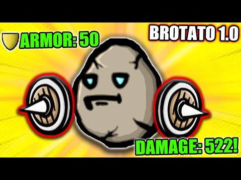 New Golem Turns Into An Invulnerable Damage Tank in Brotato 1.0