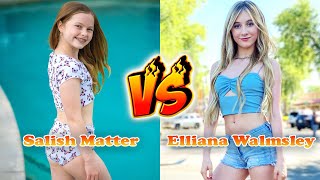 Salish Matter VS Elliana Walmsley Transformation 👑 From Baby To 2024