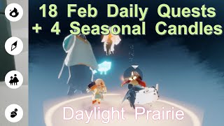 18 Feb - 2月18日 - Sky Daily Quest today 光遇 每日任務 デイリークエスト Children Of the Light