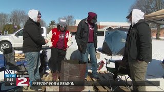 'Freezin' for a Reason' at Utica University