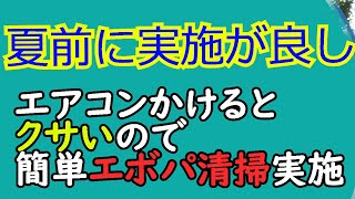 50エスティマ　エアコンがクサ～い！！たばこ臭とツーン臭ww　簡単エボパレーターの清掃！　　- LEAD -