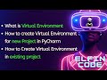Virtual Environment in Python | Python Tutorial| Python Beginner Course| VENV in PyCharm