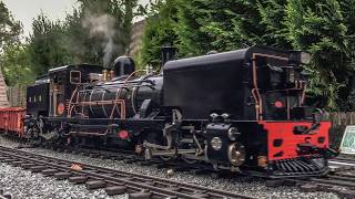 Accucraft NG16 2-6-2+2-6-2 No143 Runs On The Coombe Hill Railway In June 2017