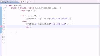 Java Programming Tutorial 18 Nested if Statements