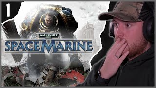Royal Marine Plays Space Marine Warhammer 40k FOR THE FIRST TIME! PART 1!