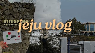 JEJU VLOD DAY TWO⎪osulloc, innisfree, all that kpop, teleparty unboxing