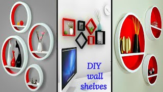 DIY cardboard wall shelves | art and craft | Diy cardboard craft | Craft Angel