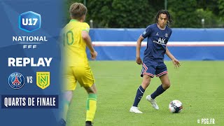 Quarts : Paris-SG - FC Nantes U17 en direct (16h55) I Championnat National U17 2021-2022