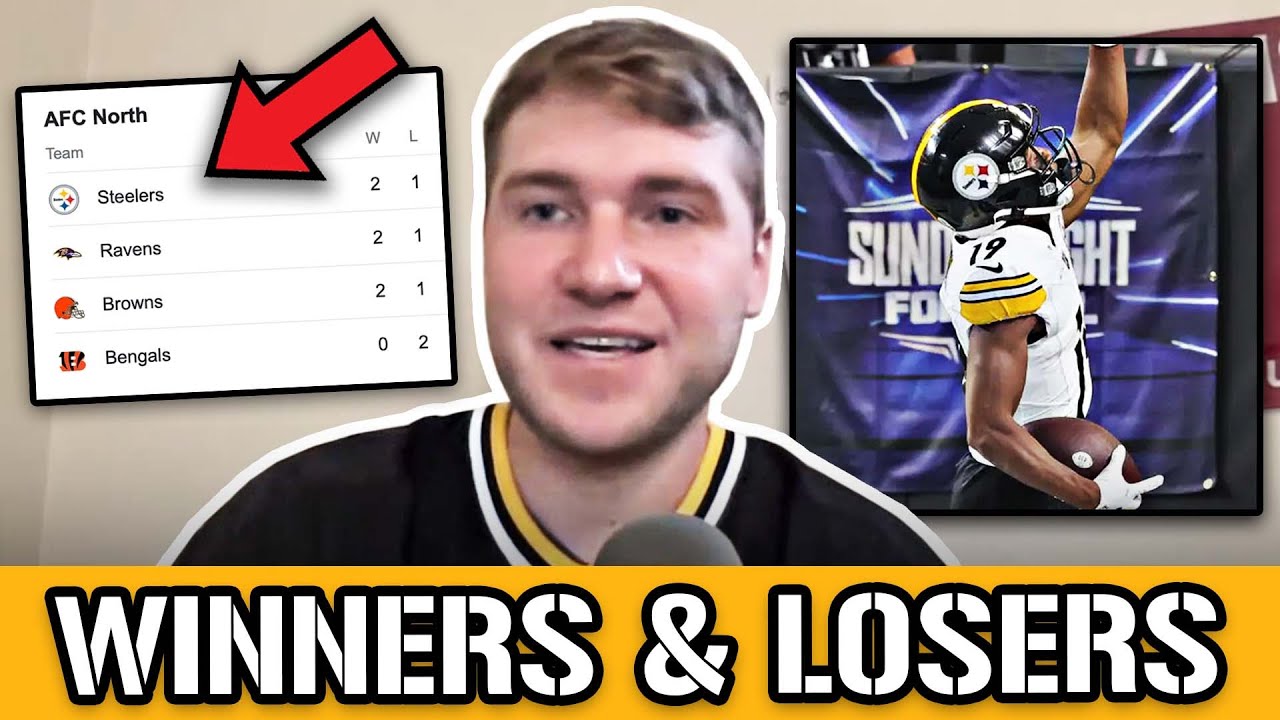 WINNERS & LOSERS FROM STEELERS 23-18 WIN VS. LAS VEGAS RAIDERS - YouTube