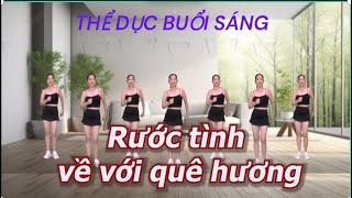 Rước tình về với quê hương - Mai Hương khiêu vũ thể thao - Tạo dáng khỏe đẹp