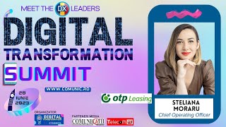 S. Moraru, OTP Leasing @DX Summit 2023: Educația pentru transformare nu trebuie să se oprească la IT