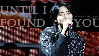 [4K] 241110 안효섭 I WANT TO SAY (    ) 'Until I Found You'