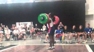 Kendrick Ferris Clean and Jerks 199kg