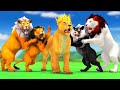 Telugu Stories | Lioness Crown And Black Lion | Telugu Kathalu | Panchatantra Bedtime Moral Stories