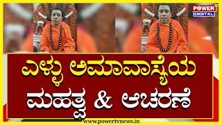 Siddalinga Shivacharya Swamiji : ಎಳ್ಳು ಅಮಾವಾಸ್ಯೆಯ ಮಹತ್ವ \u0026 ಆಚರಣೆ | Ellu Amavasya 2024 | Power TV News