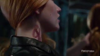 Shadowhunters 1x01 Clip - Jace explains Clary what the runes are for HD