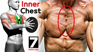 BEST 7 EXERCISES "INNER CHEST" 🔥