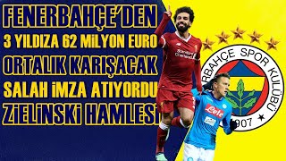 SONDAKİKA Fenerbahçe'den 3 Yıldıza 62 Milyon Euro! Flaş Mohamed Salah İtirafı, Transfer Bitiyordu...