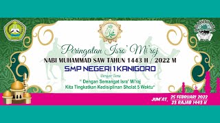 Peringatan Isra' Mi'raj  Nabi Muhammad SAW Tahun 1443H/2022M