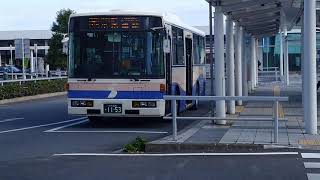 茨城交通（旧日立電鉄バス）祝崎、上相田団地経由小木津駅行き発車シーン