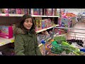 kids pretend play shopping for healthy food and toys funny video 2