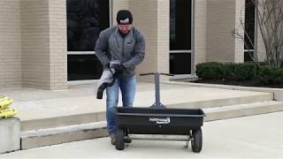 SaltDogg® WB400 Walk Behind Drop Spreader - Product Overview