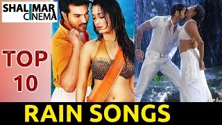 Top 10 Telugu Rain Songs Jukebox || Best Collections || Telugu Latest Video Songs