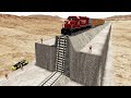 Trains vs Unfinished Railway — BeamNG.Drive — Rescind Gaming