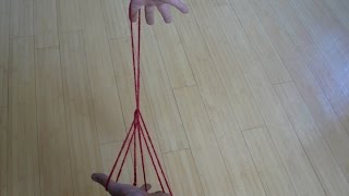 Learn How To Make A Cool Fishing Spear String Figure/String Trick - Easy Step By Step