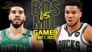 Boston Celtics vs Milwaukee Bucks Game 3 Full Highlights | 2022 ECSF | FreeDawkins