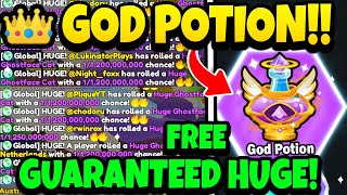 😱 GOD POTION IS INSANE!! HOW TO GET *GUARANTEED* FREE HUGE PET IN PETS GO!! - HALLOWEEN UPDATE