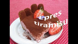 Epres tiramisu