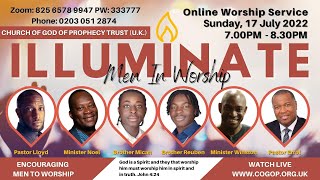 COGOP Sunday Evening Service | Illuminate Men In Worship | 17 July 2022