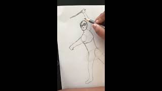 How to draw Harry Potter from the duel in Deathly hallows