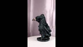 Ebros Gift Gothic Grim Reaper Skeleton Assassin with Dual Pistols Figurine 9\