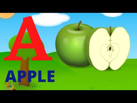 A For Apple,b For Ball,c For Cat ,lphabets , Alphabets For Children ...