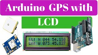 Arduino GPS Module with LCD Display | Arduino position tracking