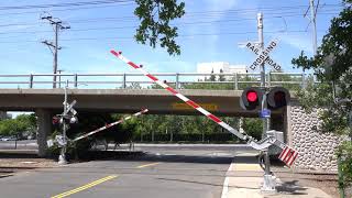 Sunrise Station Railroad Crossing Malfunction Activation \u0026 Time Out, Rancho Cordova CA