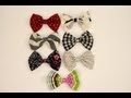 DIY: No-Sew Fabric Hair Bows | ShowMeCute DIY: No-Sew Fabric Hair Bows | ShowMeCute