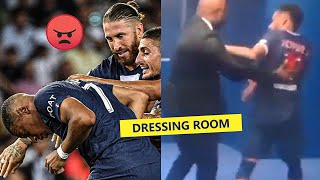 😱Mbappe & Neymar Had a Fight in PSG's Dressing Room | Ramos Separates Them😡