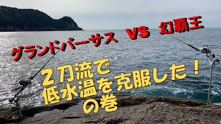 【石鯛釣り】禁断の2本出し　グランドバーサスvs幻覇王勝ったのはどっち？