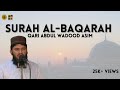 Surah Al Baqarah by Qari Abdul Wadood Asim | Beautiful Tilawat | Way 2 Jannah