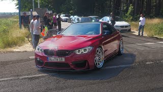 INSANE BMW's LEAVING Bimmerfest 2023! CRAZY BURNOUTS! - M4CSL, 919HP M4, XM,