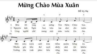 MỪNG CHÀO MÙA XUÂN - ĐỖ VY HẠ - Trình bày Cđ Ngàn Thông