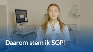 'Goede gezondheidszorg voor iedereen' | Daarom stem ik SGP