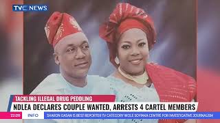 NDLEA Declares Couple Wanted, Arrests 4 Cartel Members