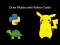 HOW TO DRAW PIKACHU IN PYTHON TURTLE🐢 #33