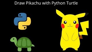 HOW TO DRAW PIKACHU IN PYTHON TURTLE🐢 #33