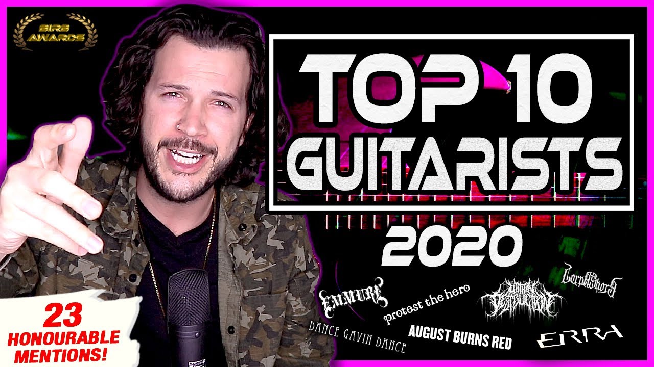 TOP 10 BEST GUITARISTS IN 2020 (That I've Reacted To) - YouTube