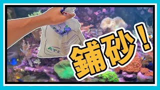 Put the sand in my Tank!     【阿宅 X Dane's Aquarium】